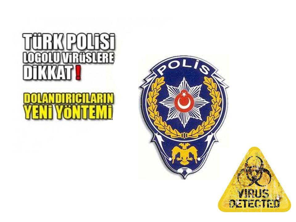 İnternette “Polis” Virüsüne Dikkat Edin